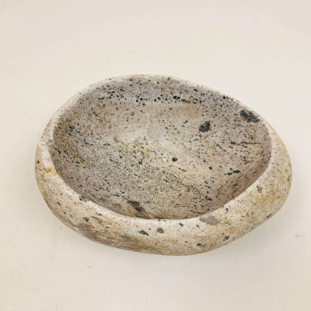 Spotted Eggshell Bowl