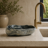 Black Riverstone Bowl