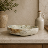 Cream Riverstone Bowl