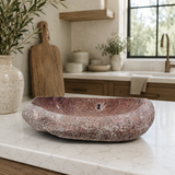 Driftwood River Stone Bowl