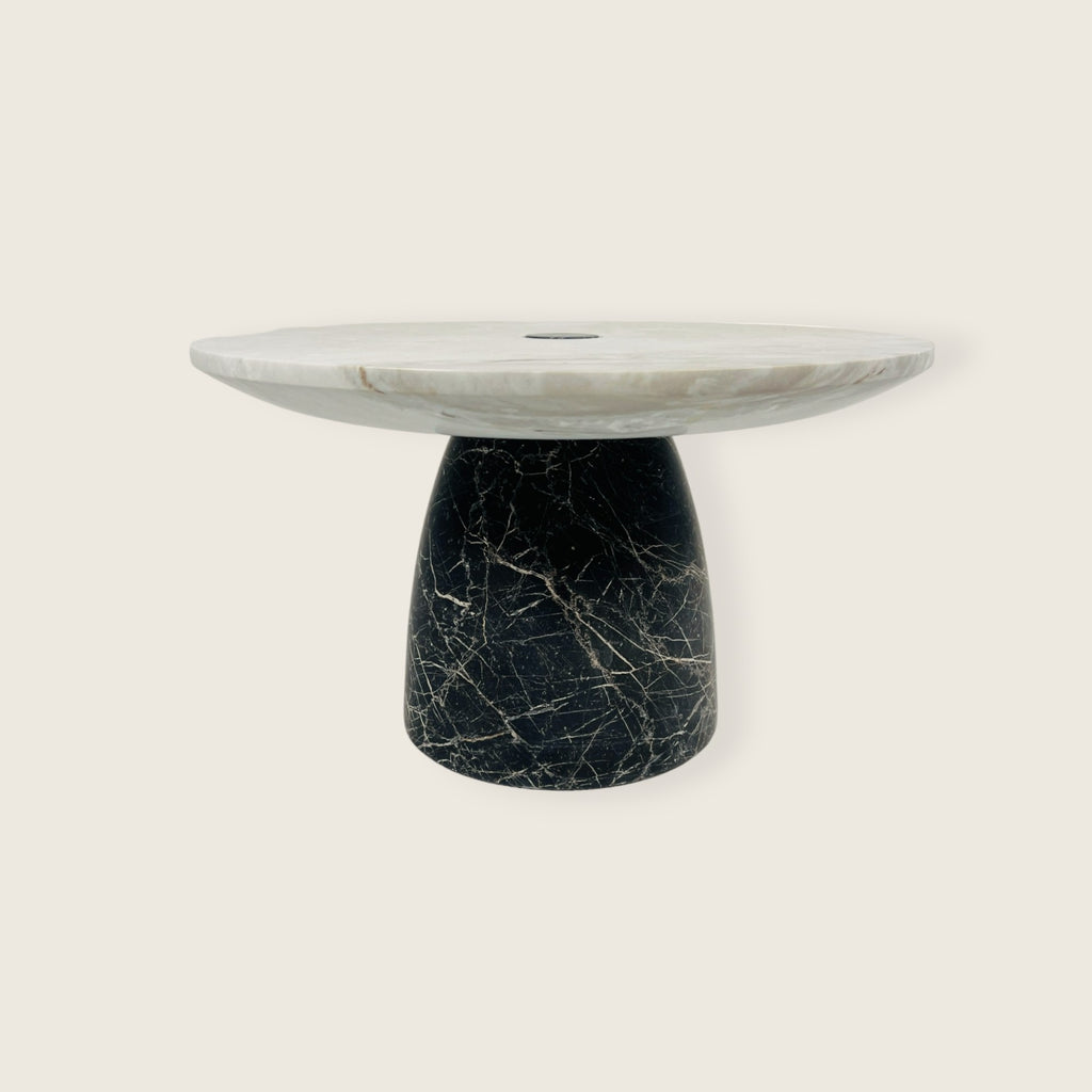 Grey And Black Marble Cake Stand