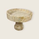 Travertine Deep Cake Stand