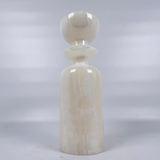 Collared Candle Stand  - Onyx
