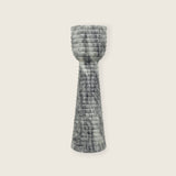 Striated Cup-Top Candle Stand - Small