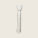 Striated Cup-Top Candle Stand - Large