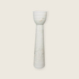 Striated Cup-Top Candle Stand - Medium