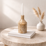 Wide Bottle Candle Stand