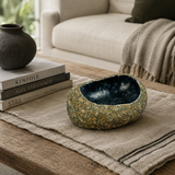 Deep Blue Grazed Bowl