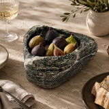 Triangular White Marked Bowl