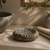 Black and White Soap Dish - Riverstone