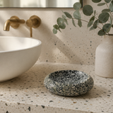 Salt Dotted Soap Dish - Riverstone