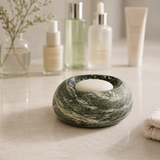 White Splashed Soap Dish - Riverstone