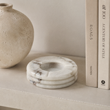 Stacked Rings Ash Tray - Gray