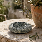Black Speckled Ash Tray - Riverstone