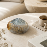 Brown Marked Ash Tray - River Stone