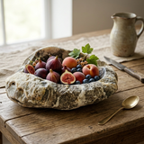 Irregular White Lined Bowl