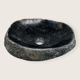 Midhnight Blue River Stone Sink