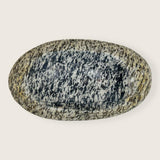 Riverstone Grey White Splotched Soap Dish