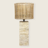 Split-Face Lamp