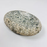 Riverstone Black Spotted Eggshell Soap Dish
