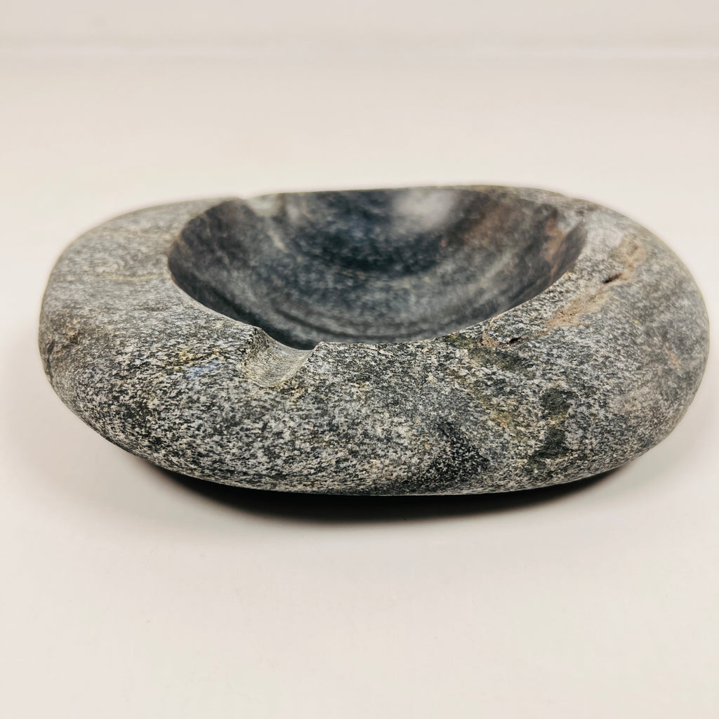 River Stone Blue Hued Ash Tray