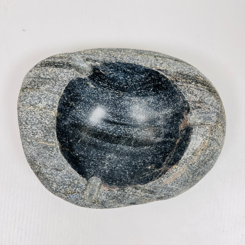 River Stone Blue Hued Ash Tray