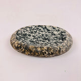 Riverstone Black and White Blotched Soap Dish