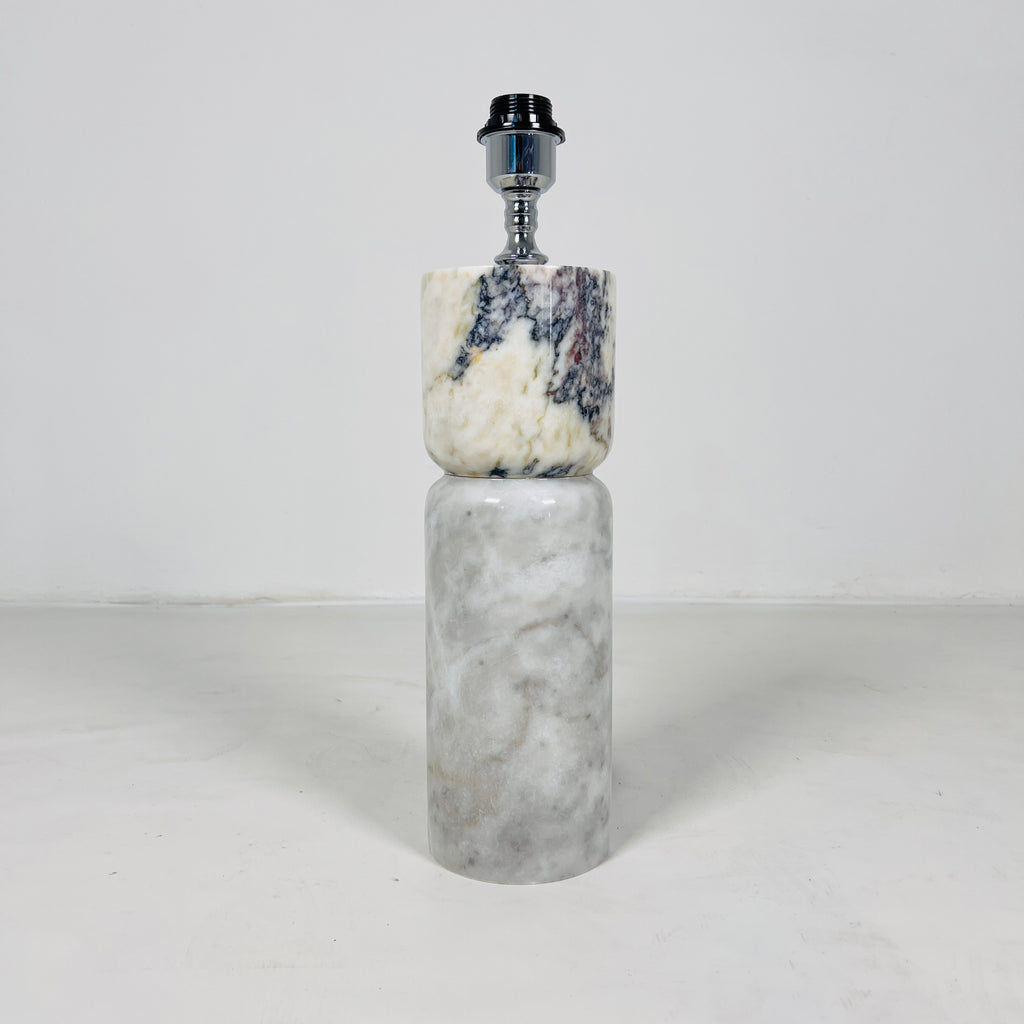 Multi-Stone Marble Table Lamp