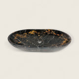 Ellipsoid Basin (Black & Gold)