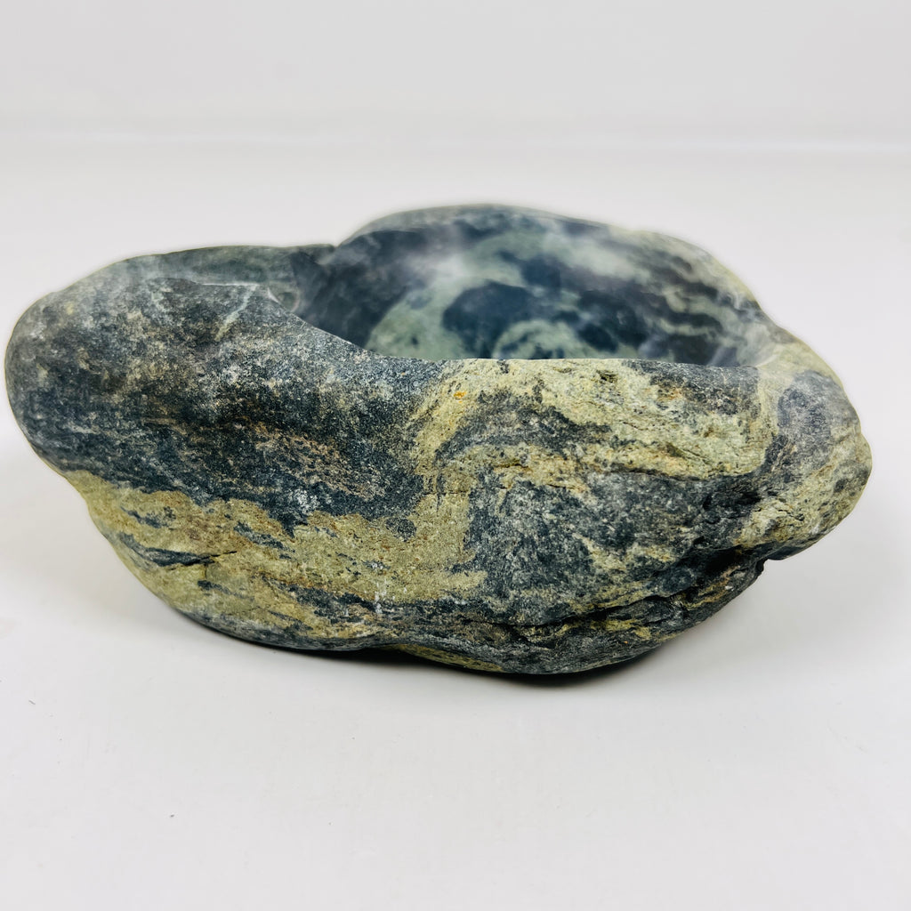 River Stone Lime Swirled Ash Tray