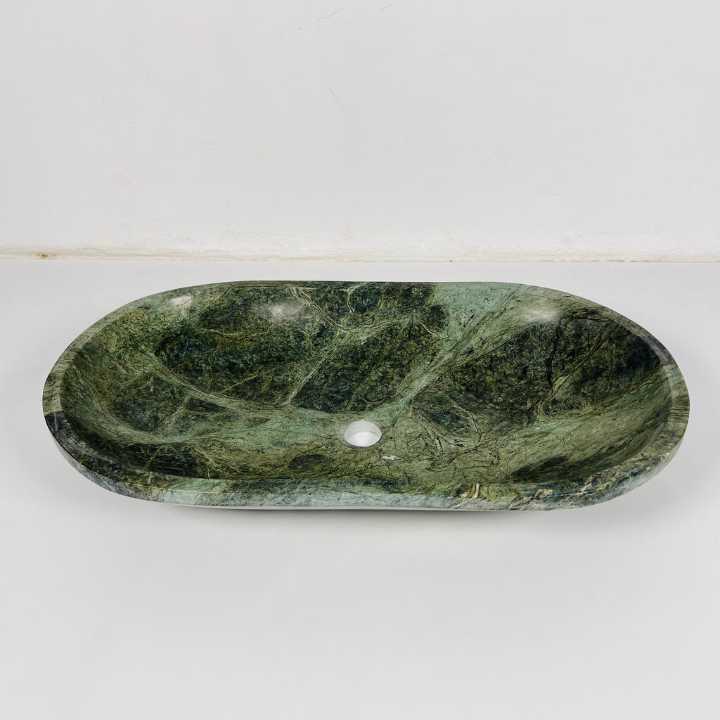 Verdant Marble Sink