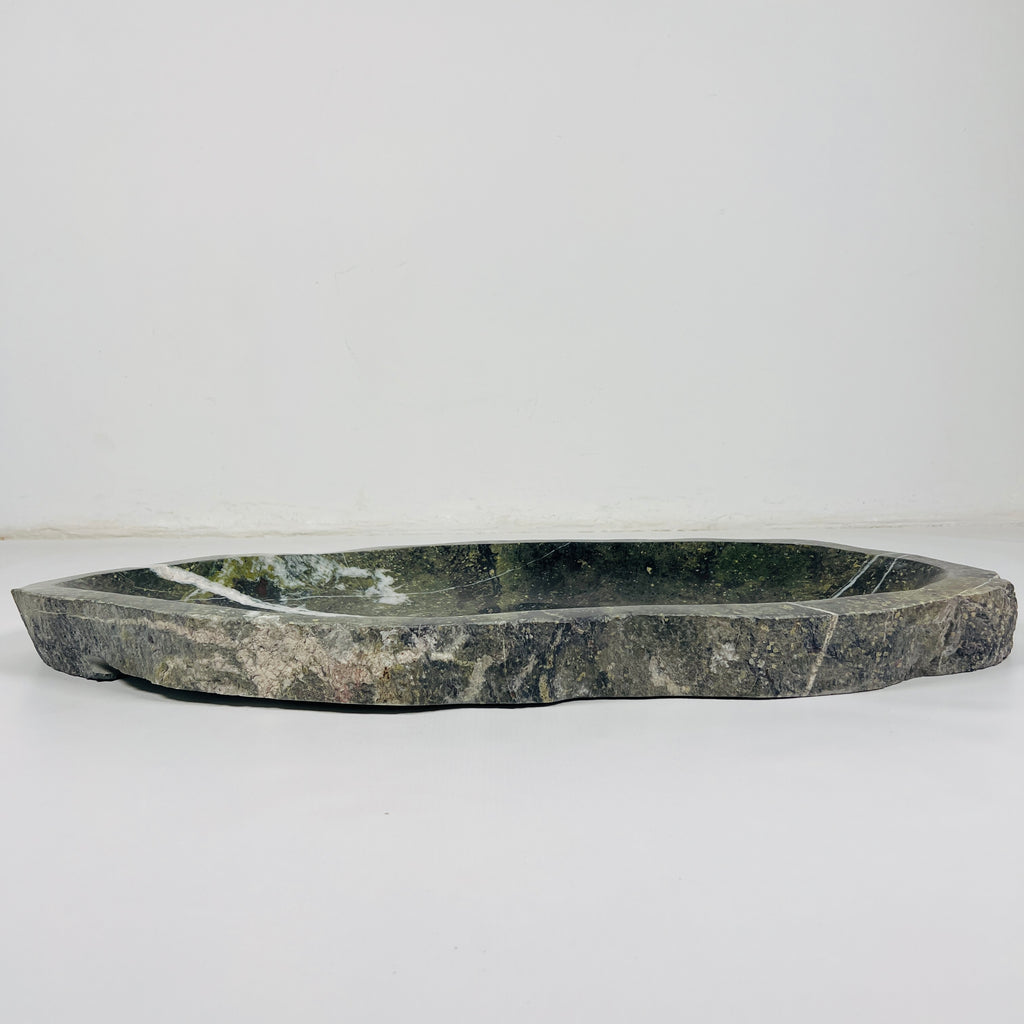 Verdant River Stone Platter