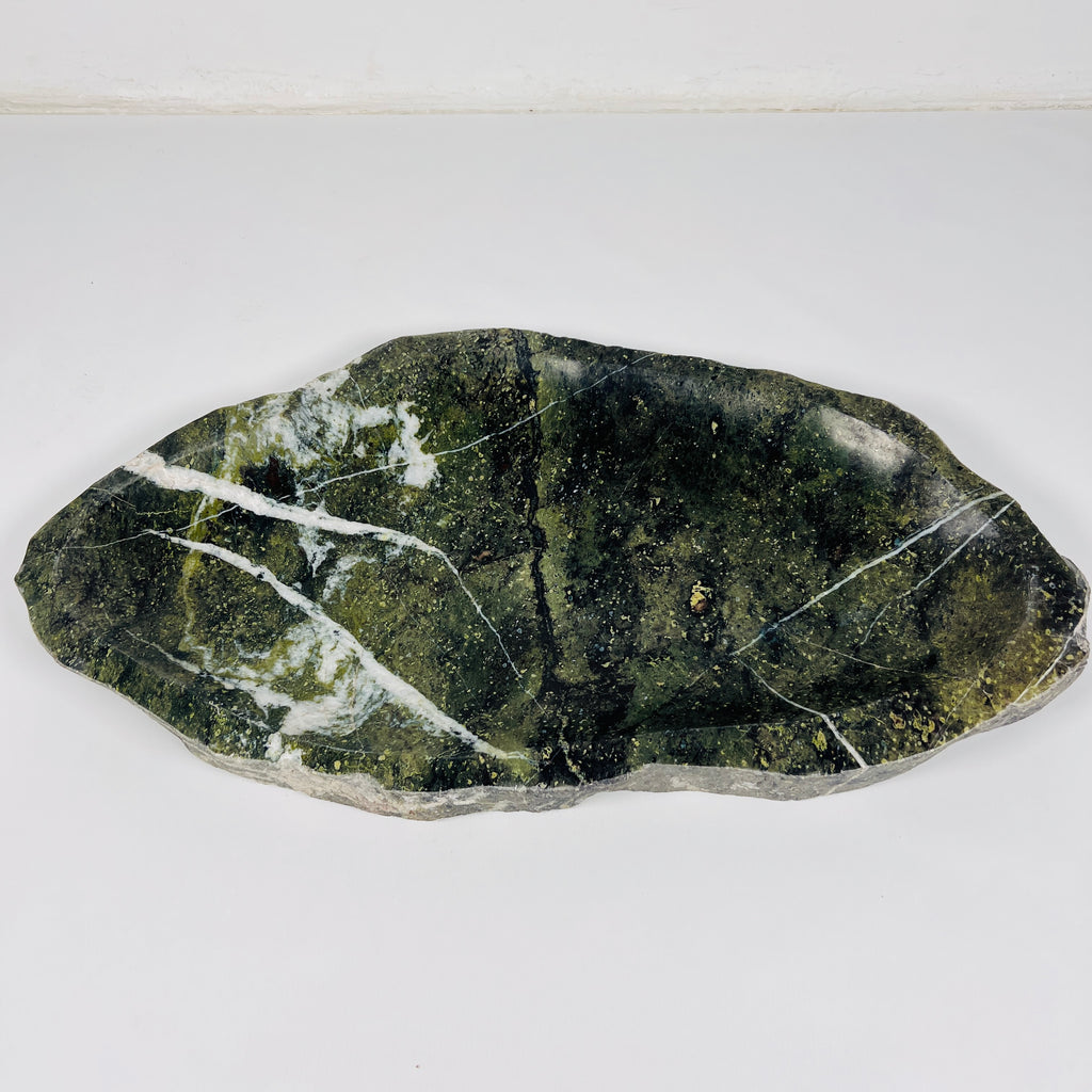 Verdant River Stone Platter