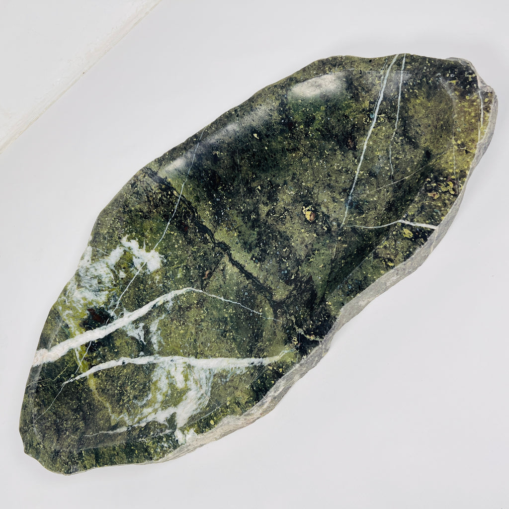 Verdant River Stone Platter