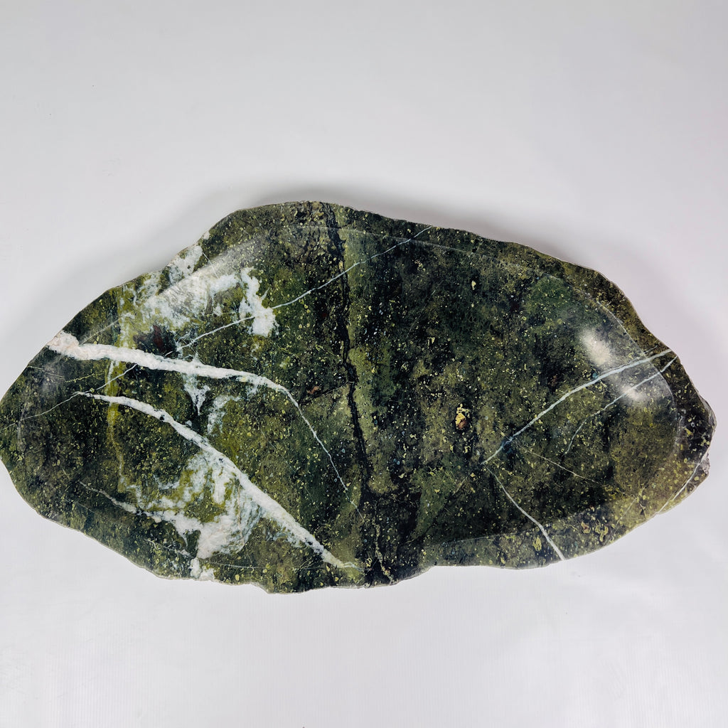 Verdant River Stone Platter