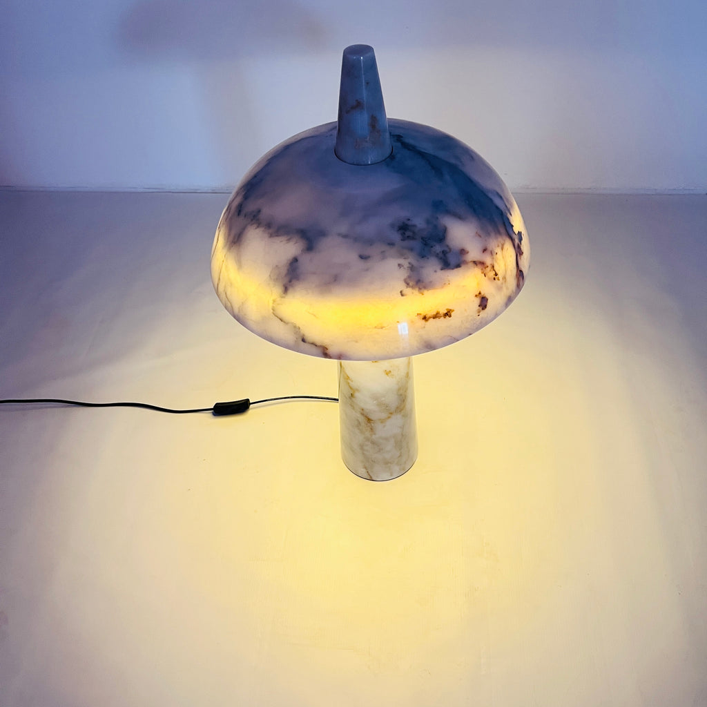 Horn Dome Marble Table Lamp