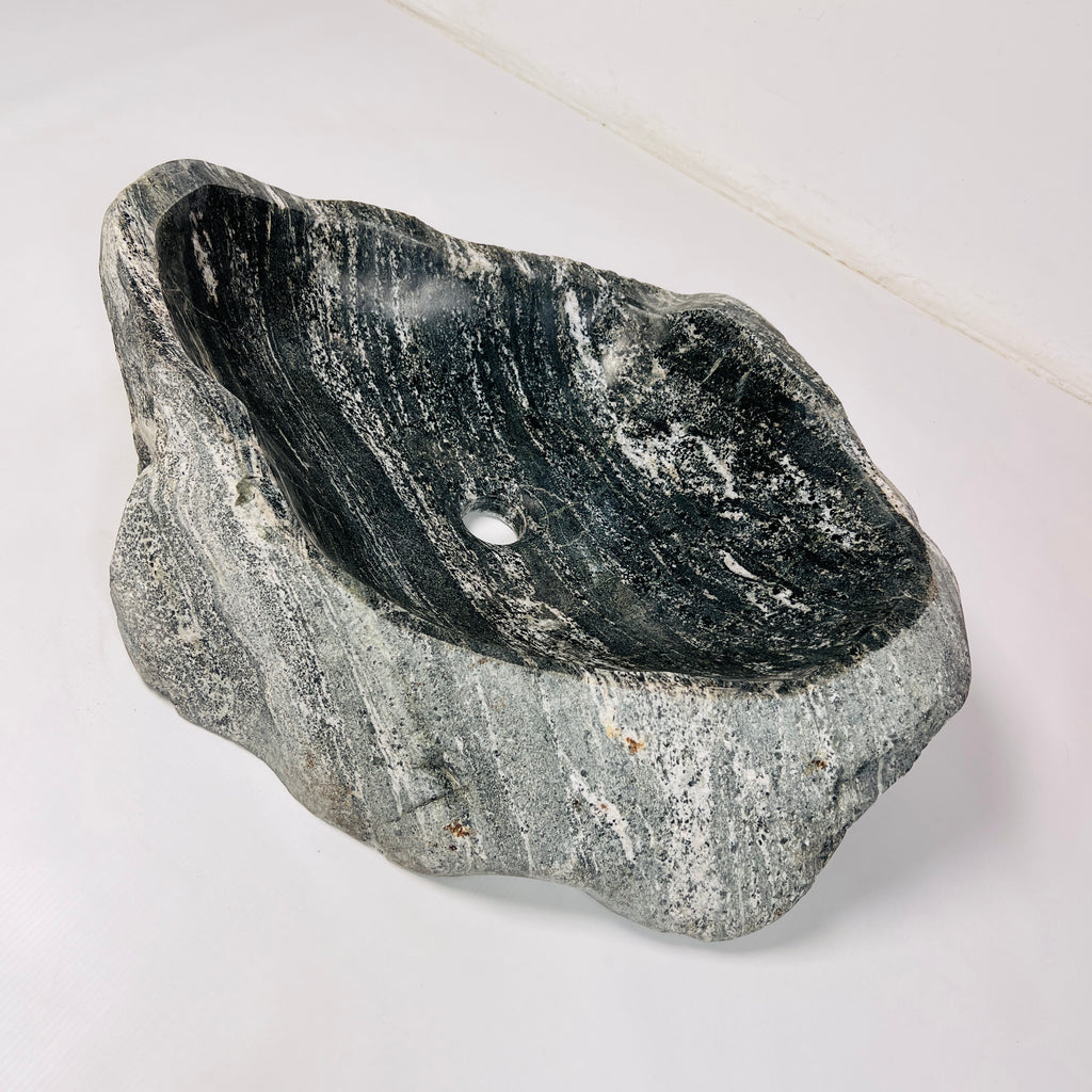 Midnight Mist River Stone Sink