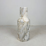 Grooved Marble Vase