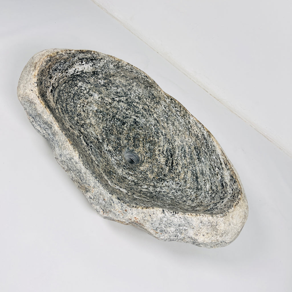 Ripple Weave River Stone Sink