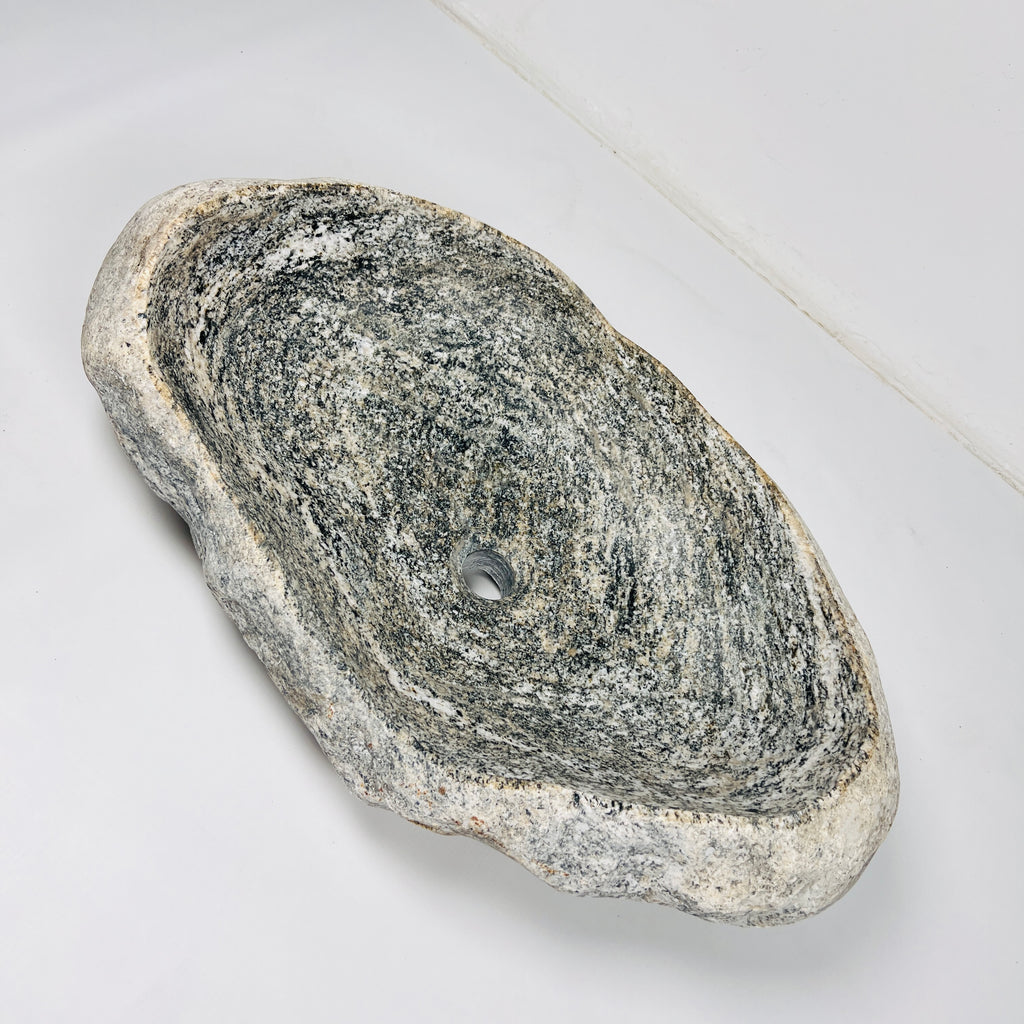 Ripple Weave River Stone Sink