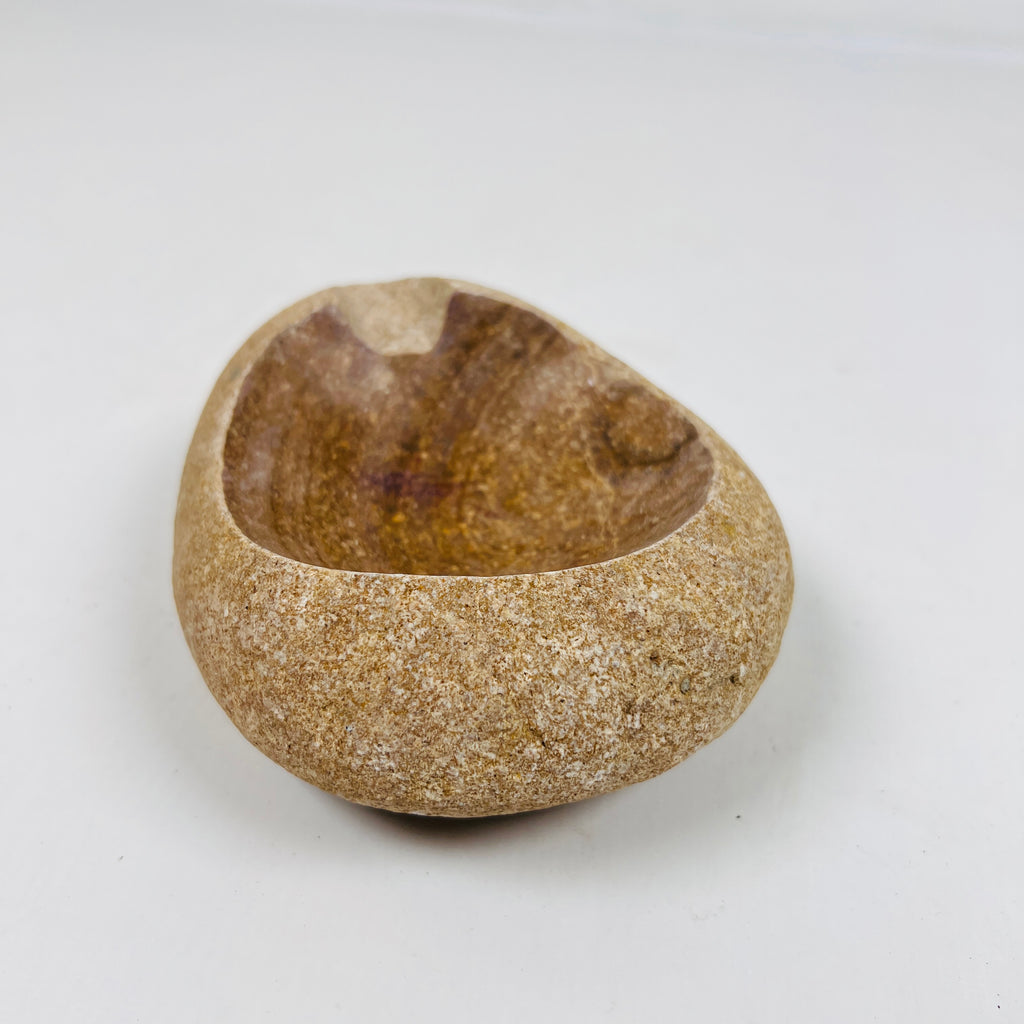 River Stone Brown Grazed Ash Tray