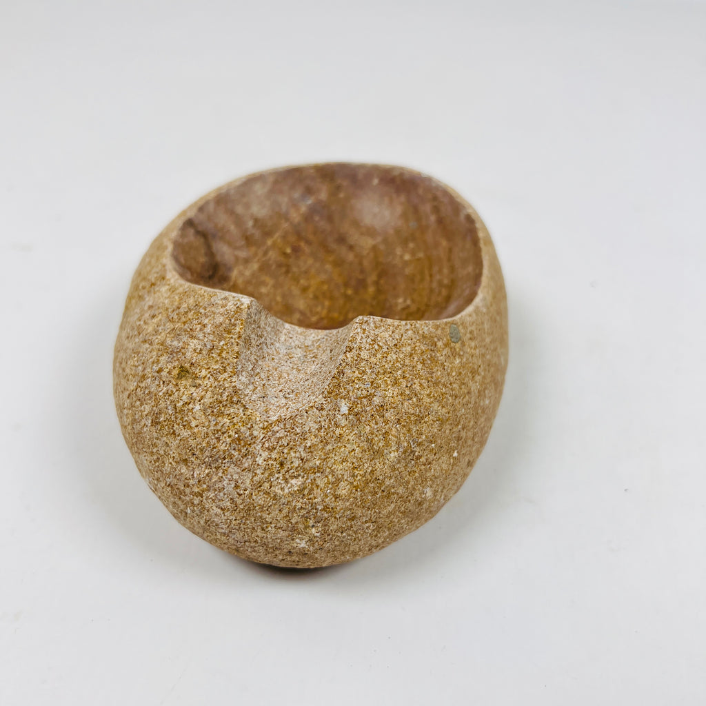 River Stone Brown Grazed Ash Tray