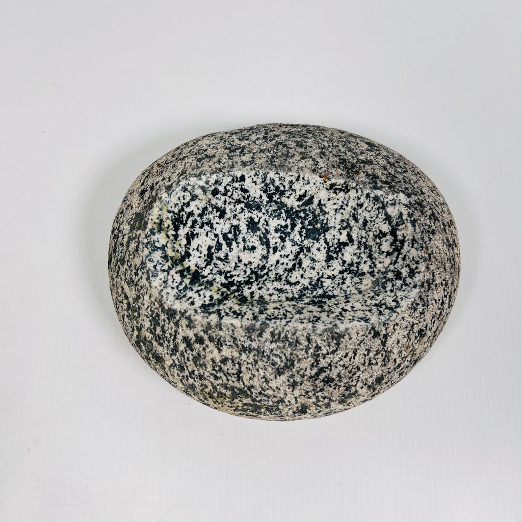 River Stone Speckled Soap Dish