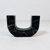 U-Shape Candle Stand - Black