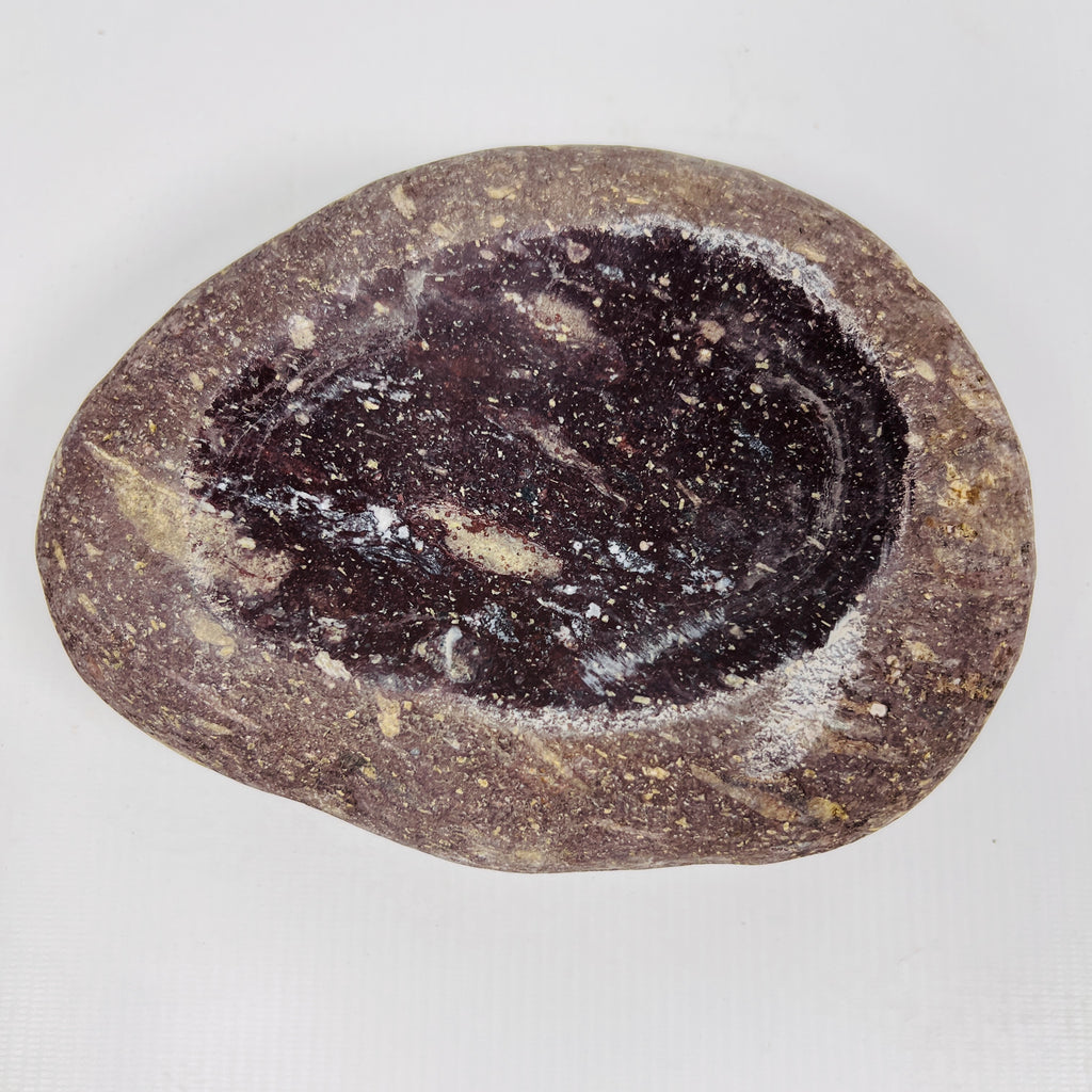 Burgundy River Stone Soap Dish