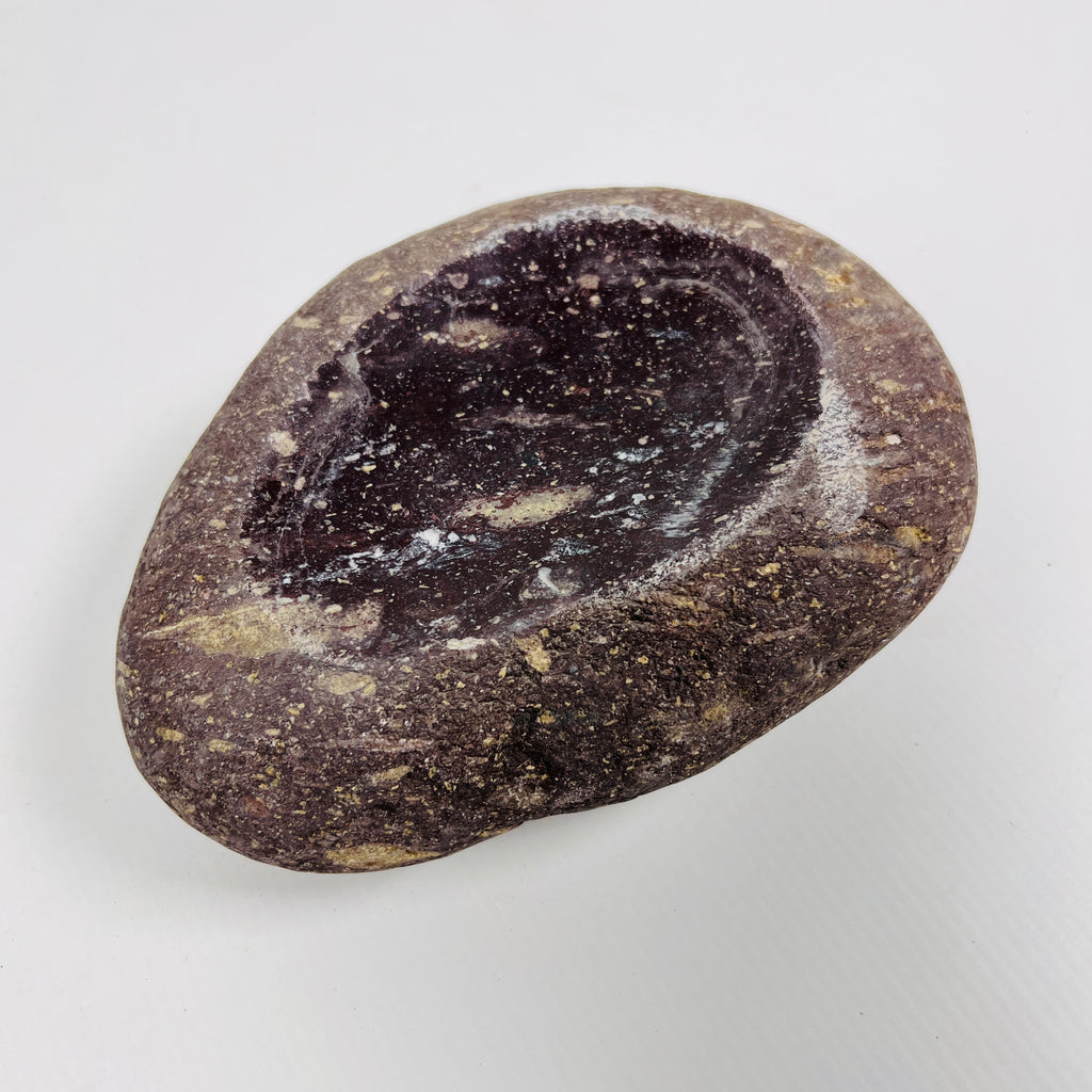 Burgundy River Stone Soap Dish