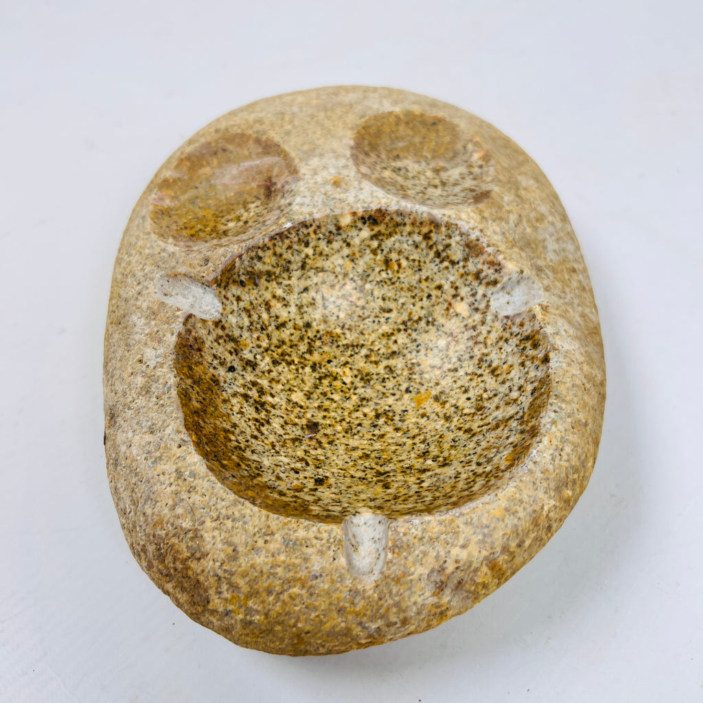 River Stone Three Holed Ash Tray