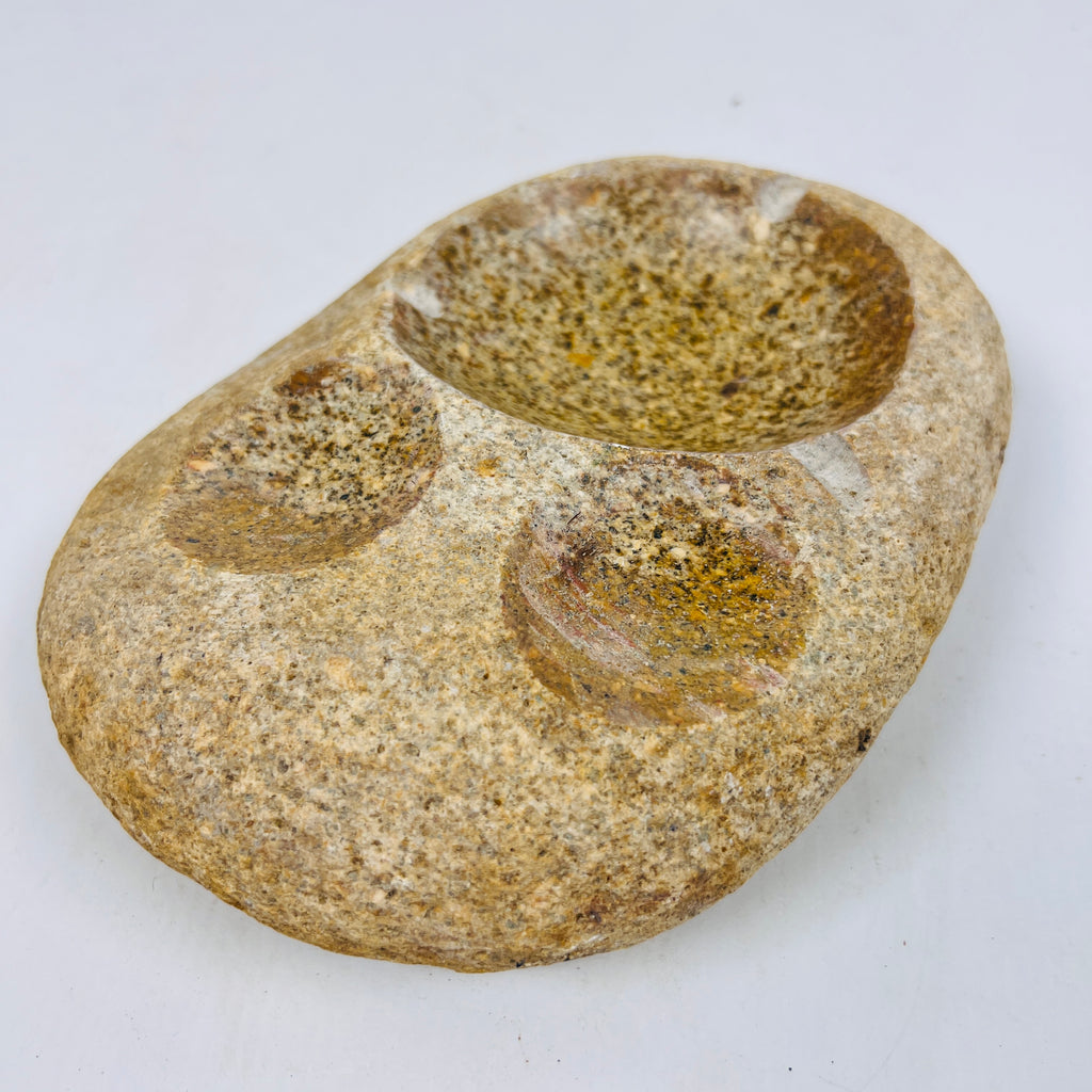 River Stone Three Holed Ash Tray