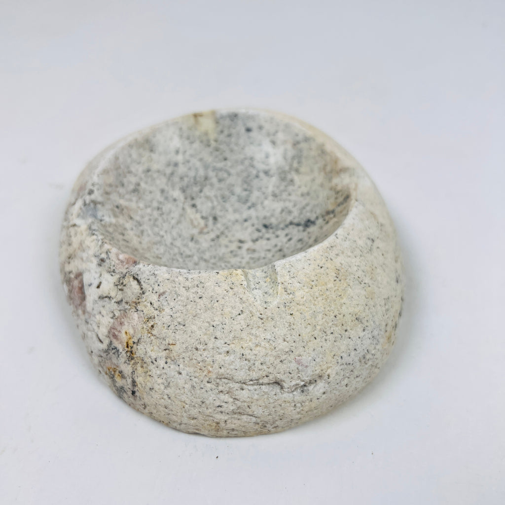 River Stone Light Grey Speckled Ash Tray