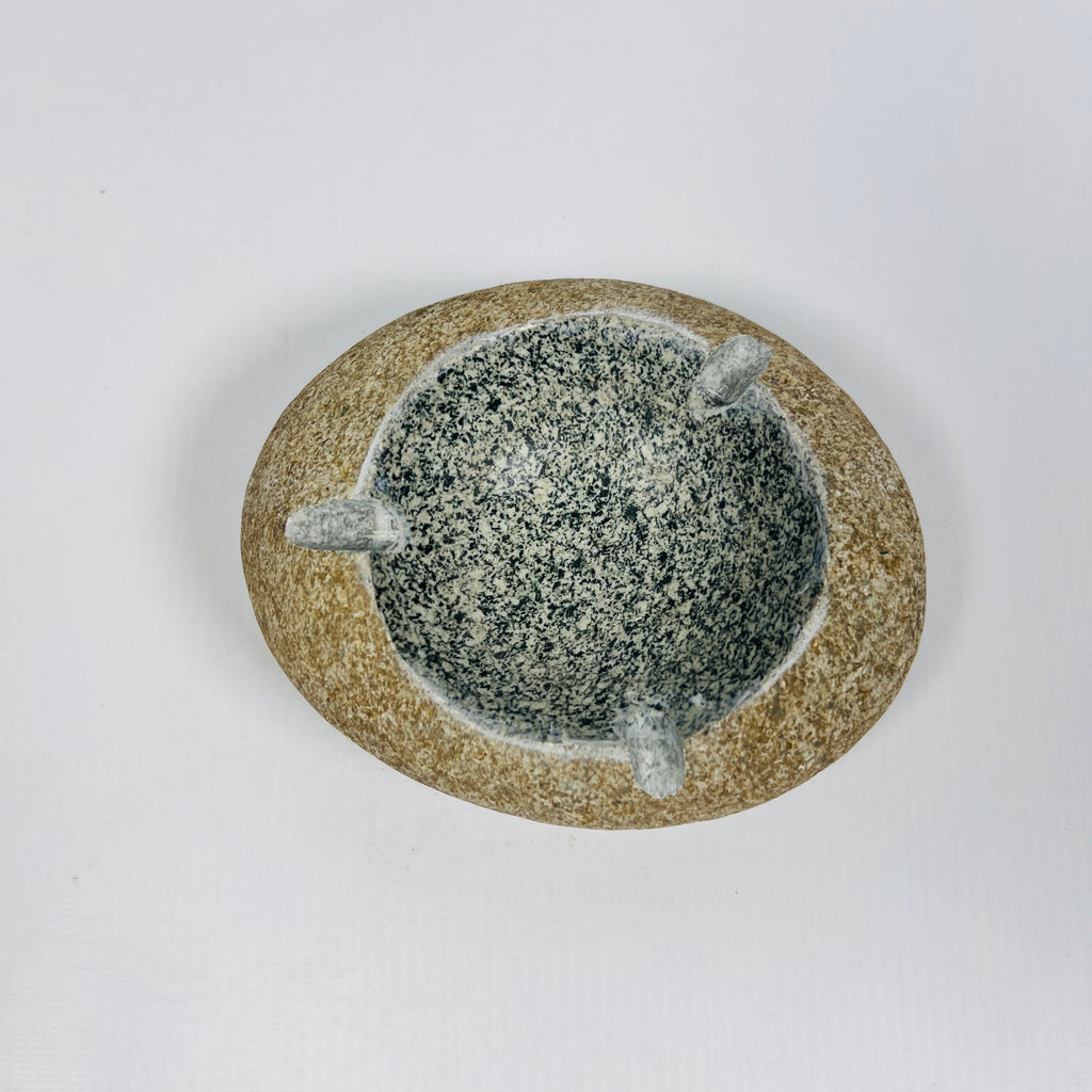 River Stone Sepia Ash Tray